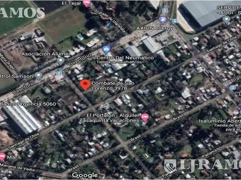 Terreno en Venta de 579,0 m2