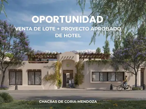 venta lote  chacras de coria apto comercial
