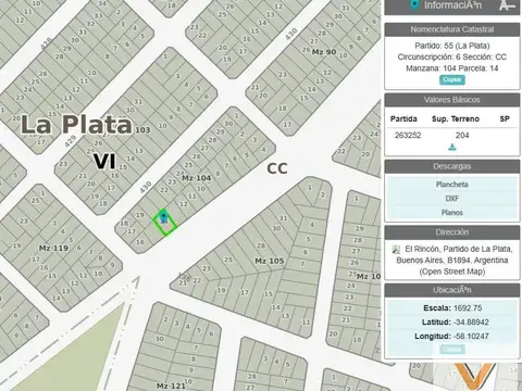 Diagonal 430 e/ 137 y 138