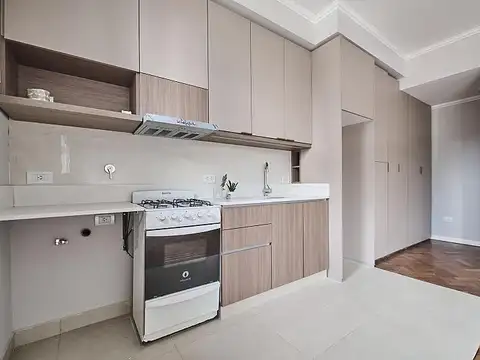 Departamento 2 ambientes con 1 baño