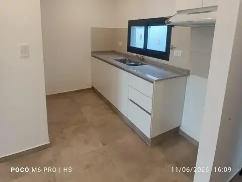 Departamento 2 ambientes con 2 baños