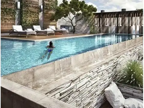 Departamento 2 ambientes con 1 baño