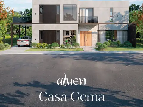 Casa 4 ambientes Aluen Barrio Privado