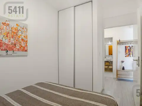 Departamento 2 ambientes con 1 baño