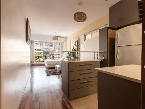 Departamento Monoambiente con 1 baño