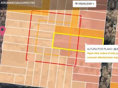 Terreno en Venta 58  mts Fondo