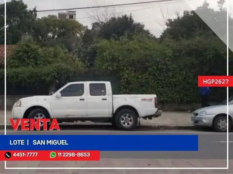 Terreno - Venta - Argentina, San Miguel - Av. Pres. Juan Domingo Perón 2053