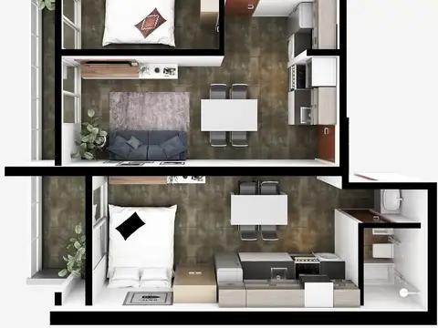 Departamento en Venta en Luis Agote, USD 85.000