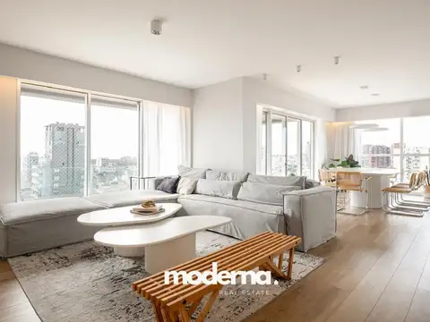 Departamento en Torre Bella - Piso alto vista al río - 2 cocheras y baulera - Remodelado