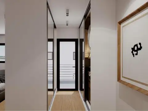 Departamento 3 ambientes con 2 baños