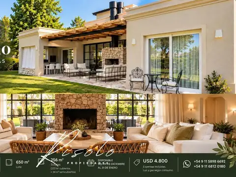 Alquiler de verano en Azzurra Tortugas - Espectacular casa moderna, luminosa y con amenities de prim