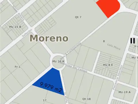 Venta Terreno en  La Reja Moreno