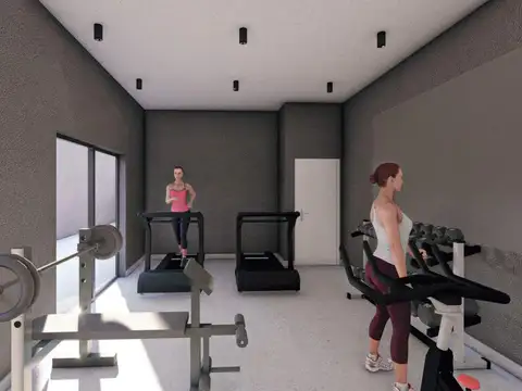 Departamento Monoambiente con 1 baño