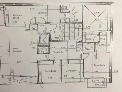 Departamento en Venta de 3 dormitorios