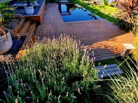 Casa en venta con muebles moderna al agua BºMuelles, Puertos