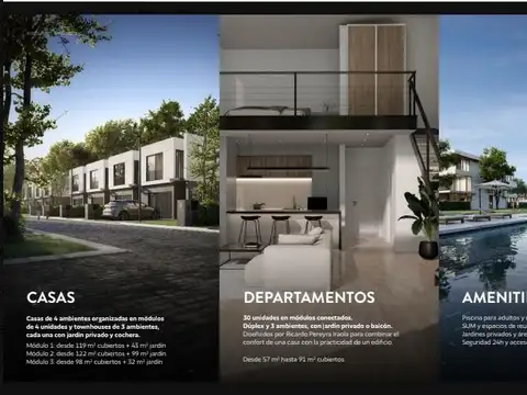 Casa en Venta con 1 cochera