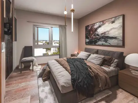 Departamento 3 ambientes con 2 baños