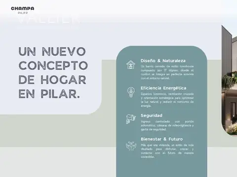 Casa 3 ambientes con 2 baños