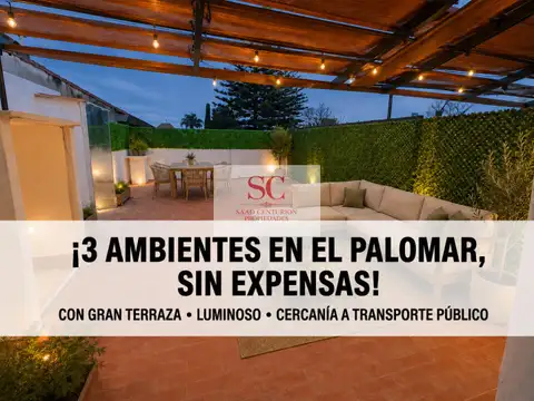 Departamento en Alquiler de 3 ambientes