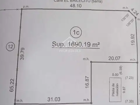 VENTA LOTE EN ESQUINA BARRIO EL REMANSO, CALLE EL BAILECITO 100