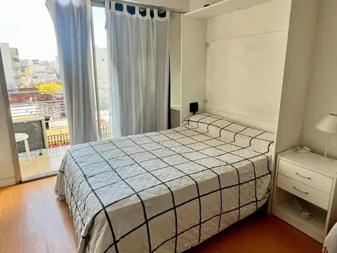 Alquilo Temporario en Chacarita. Monoambiente para 2 Personas. Amenities.