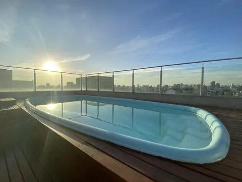 Alquilo Temporario en Chacarita. Monoambiente para 2 Personas. 