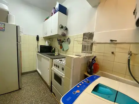Departamento 2 ambientes con 1 baño