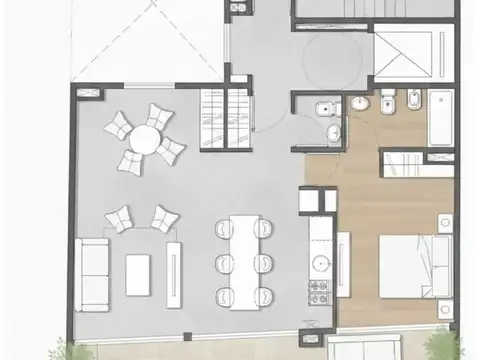 Departamento en Alquiler de 2 ambientes