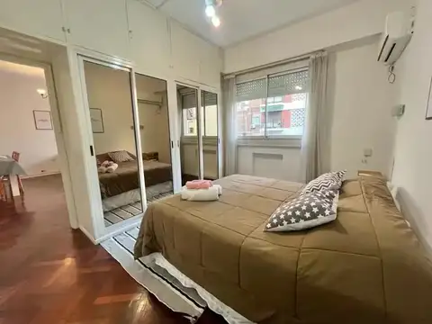 Departamento 2 ambientes con 1 baño