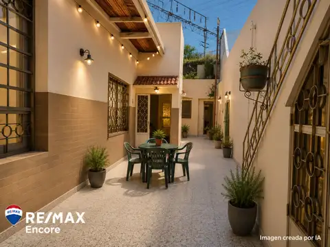 Casa 3 ambientes con 2 baños