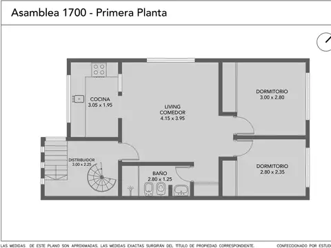 Depto Tipo Casa en Venta en Jose Leon Suarez, USD 59.900
