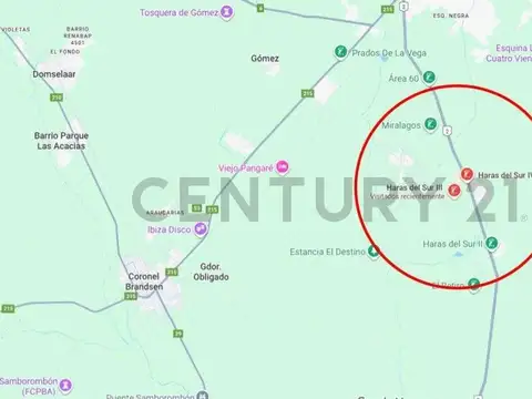 Venta LOTE 1256m2 en Haras del Sur III