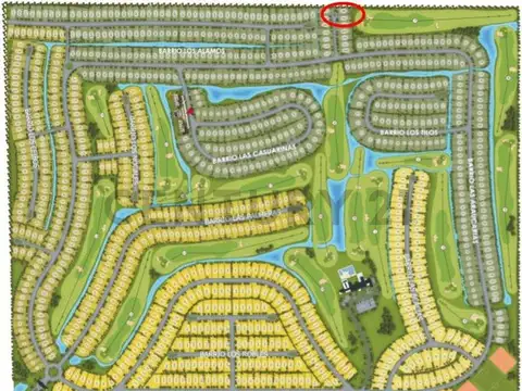 Venta LOTE 1256m2 en Haras del Sur III