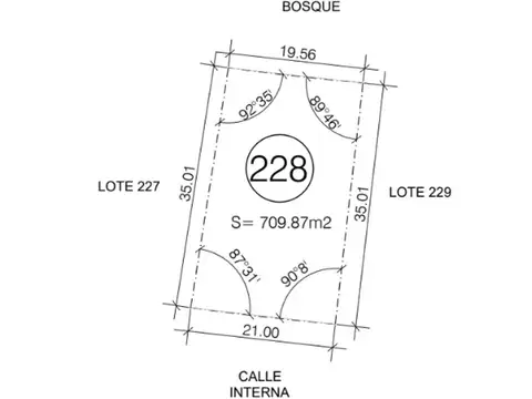 Terreno en Venta de 710,0 m2