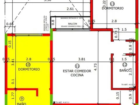 DEPARTAMENTO 2 AMBIENTES CON TERRAZA  EN VENTA EN POZO