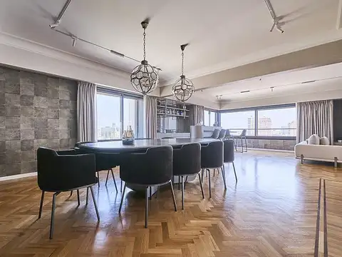 Piso alto - torre alvear y parera - reciclado y amoblado - 3 suites - 4 cocheras - Recoleta