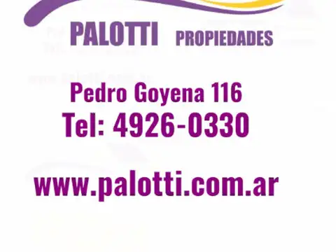 Departamento en Venta de 1 dormitorio