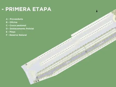 Terreno en Venta 40  mts Fondo