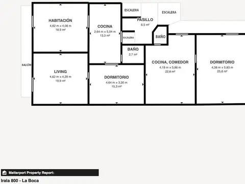 Casa en Venta en Barracas, USD 149.997