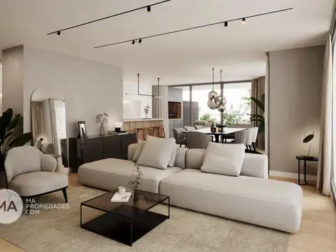 Departamento 5 ambientes con 3 baños
