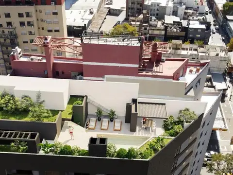 Departamento 2 ambientes con 1 baño