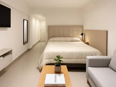 Departamento reciclado - Amoblado - Recoleta