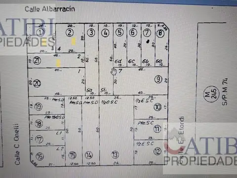 Importante esquina en venta Onelli y Albarracín