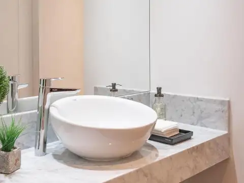 Departamento 3 ambientes con 2 baños