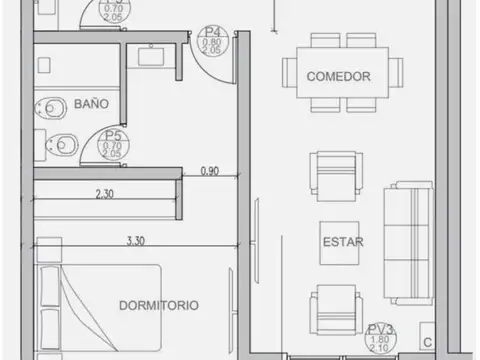 Departamento en Venta en San Carlos de Bariloche, USD 107.200