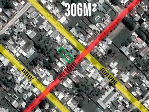 Terreno en venta - 306Mts2 - Lincoln