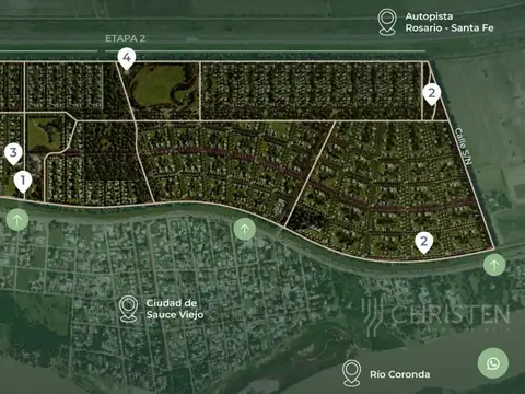 Terreno venta. Barrio LOS DOMINGOS