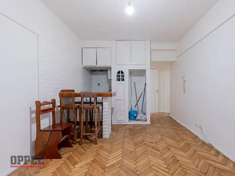 Departamento Monoambiente con 1 baño