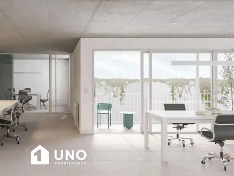 Montevideo y Juan Manuel de Rosas - Oficina. 