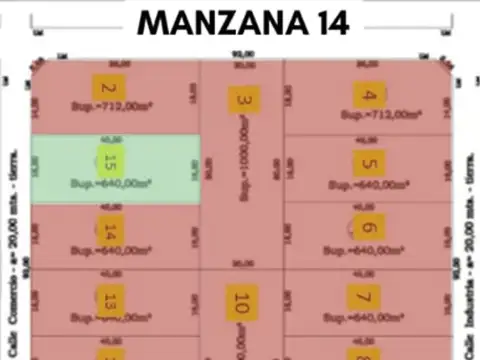 Lote 15 Manzana 14 - Don Adolfo